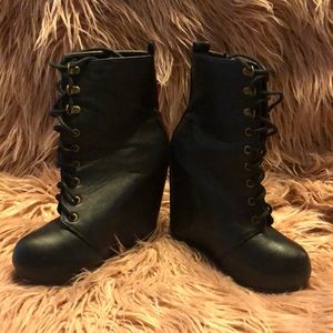 Wedge Booties